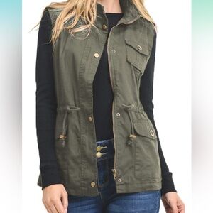 Navy green jacket
